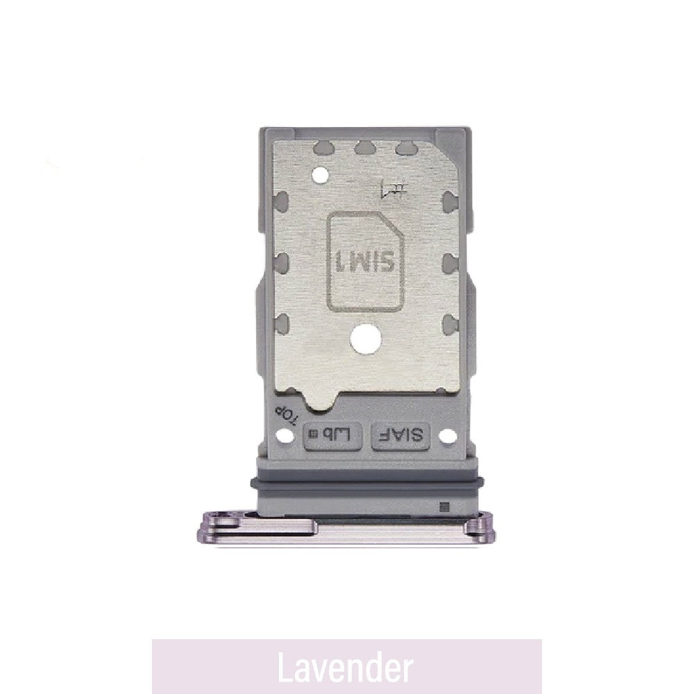 SIM Card Tray for Samsung Galaxy S23 5G (S911B) / S23 Plus 5G (S916B) GH98-47996D (Gold)-Lavender SIM Card Tray for Samsung Galaxy S23 5G (S911B) / S23 Plus 5G (S916B) GH98-47996D (Gold)-Lavender